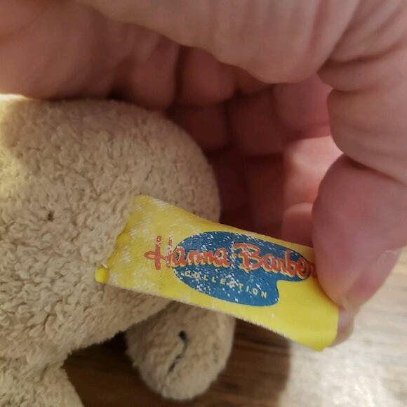 Hanna Barbera Boo-Boo Bear Plush Blue Bow Yogi Bear Classic Collection Vintage - Picture 5 of 5